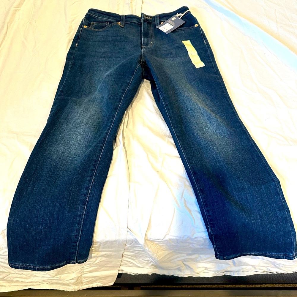Target - High rise slim straight jeans